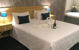 studio super king-size bed