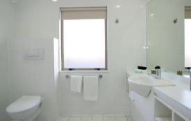 large studio bathroom
