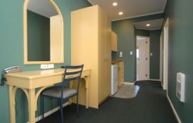 1-bedroom unit living area